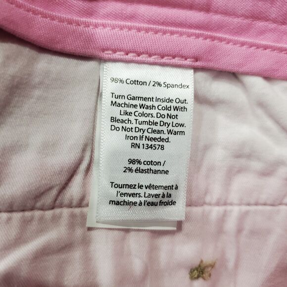 VINEYARD VINES Pants BREAKER Mens 36x34 Pink Chino Straight Casual Preppy - Picture 10 of 10